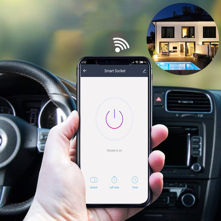 Smart Plug Presa Corrente Wifi Timer Elettrodomestici Domotica Per Ios E Android Elettronica e telefonia > Materiale Elettrico Trade Shop italia - Napoli, Commerciovirtuoso.it