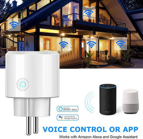 Smart Plug Presa Corrente Wifi Timer Elettrodomestici Domotica Per Ios E Android Elettronica e telefonia > Materiale Elettrico Trade Shop italia - Napoli, Commerciovirtuoso.it
