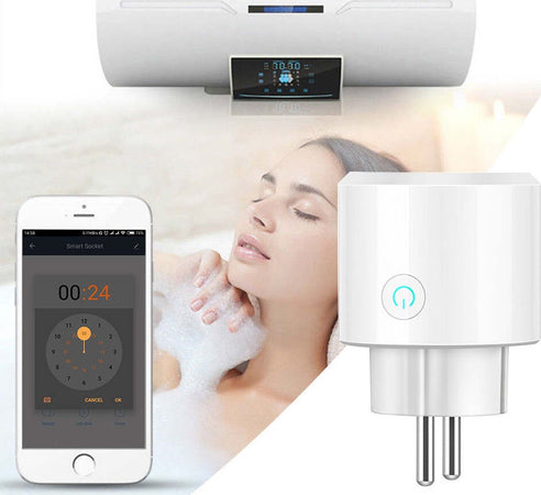 Smart Plug Presa Corrente Wifi Timer Elettrodomestici Domotica Per Ios E Android Elettronica e telefonia > Materiale Elettrico Trade Shop italia - Napoli, Commerciovirtuoso.it