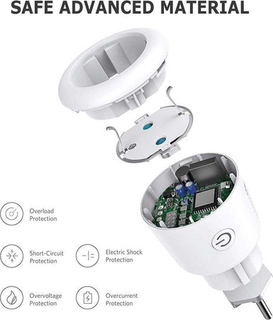 Smart Plug Presa Corrente Wifi Timer Elettrodomestici Domotica Per Ios E Android Elettronica e telefonia > Materiale Elettrico Trade Shop italia - Napoli, Commerciovirtuoso.it