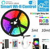 Smart Striscia LED Alexa 5M Google Home WiFi 5050 RGB SMD KIT Strip LED IP65 Illuminazione/Strisce LED Zencoccostore - Formia, Commerciovirtuoso.it