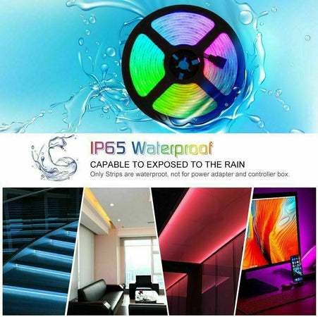 Smart Striscia LED Alexa 5M Google Home WiFi 5050 RGB SMD KIT Strip LED IP65 Illuminazione/Strisce LED Zencoccostore - Formia, Commerciovirtuoso.it