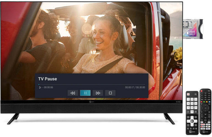 SMART TV 32 POLLICI TELE SYSTEM SONIC32FL SMV14 CON SOUNDBAR INTEGRATA