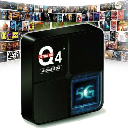 Smart Tv Box 4 Gb Ram + 64 Gb Q4 Mini Mini Pc Android 10 Ultra 6k Telecomando Elettronica/Home Cinema TV e video/Dispositivi per lo Streaming/Client Streaming Trade Shop italia - Napoli, Commerciovirtuoso.it