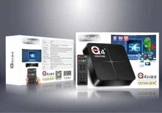 Smart Tv Box 4 Gb Ram + 64 Gb Q4 Mini Mini Pc Android 10 Ultra 6k Telecomando Elettronica/Home Cinema TV e video/Dispositivi per lo Streaming/Client Streaming Trade Shop italia - Napoli, Commerciovirtuoso.it