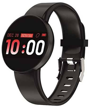 Smart Watch Seven Nero Android E Ios Orologio Da Polso Digitale Fitness Multifunzione