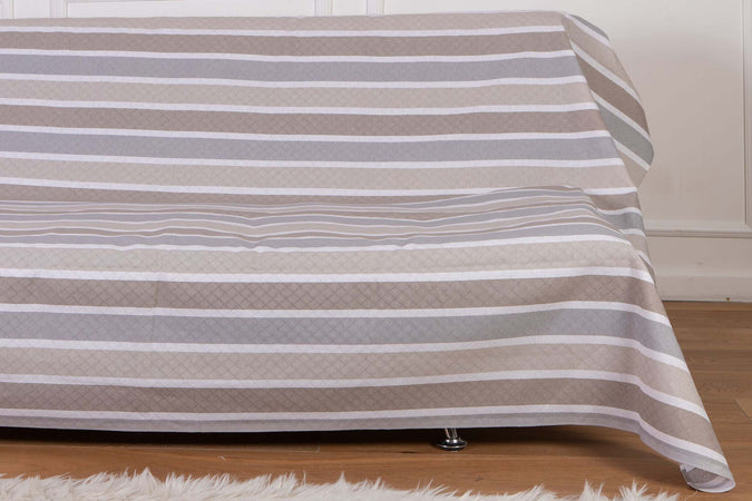 Smartdecohome Telo Arredo Copritutto Copriletto Copridivano Piquet Arredatutto Multiuso Made In Italy Riga Tortora Casa e cucina/Tessili per la casa/Biancheria da letto/Copriletti Smartdecohome - Sesto San Giovanni, Commerciovirtuoso.it