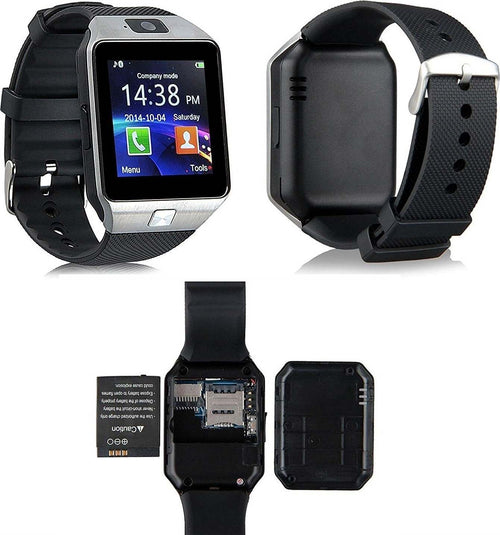 Smartwatch 6048 Nero Orologio Polso Notifiche Sveglia Musica Camera Bluetooth Elettronica e telefonia > Telefonia Fissa e Mobile > Smartwatch Trade Shop italia - Napoli, Commerciovirtuoso.it