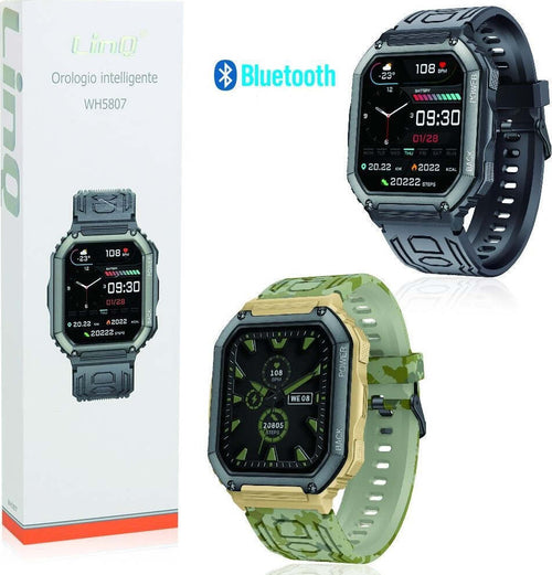 Smartwatch Bluetooth Smart Watch Sport Orologio Intelligente Sportivo Wh5807 Elettronica/Cellulari e accessori/Smartwatch Trade Shop italia - Napoli, Commerciovirtuoso.it