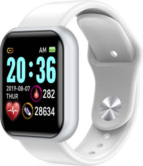 Smartwatch Bracciale intelligente AK-Y68 Bianco DAM Elettronica/Cellulari e accessori/Smartwatch Scontolo.net - Potenza, Commerciovirtuoso.it