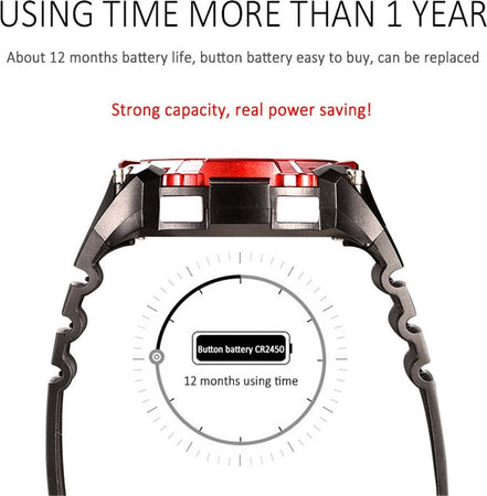 SMARTWATCH DZB OROLOGIO DIGITALE SUBACQUEO SUB 30M WATERPROOF PER IOS ANDROID Elettronica/Cellulari e accessori/Smartwatch Trade Shop italia - Napoli, Commerciovirtuoso.it