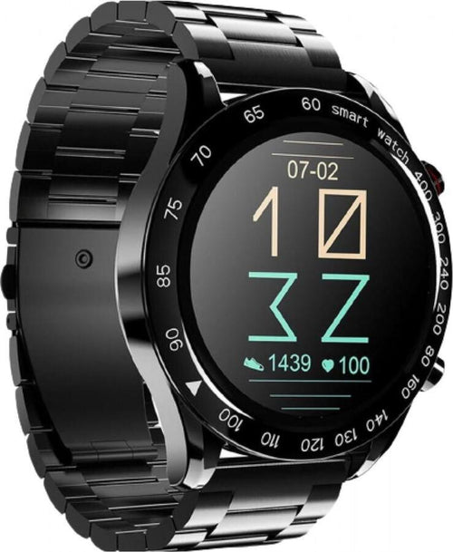 SmartWatch-HiFuture-FutureGo-Pro-nero-Acciaio-inossidabile,Schermo-touchscreen-capacitivo-FHD-da-1,32funzione-chiamata