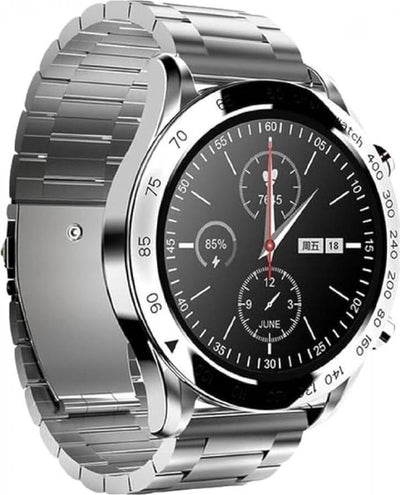 SmartWatch-HiFuture-FutureGo-Pro-silver-in-Acciaio-inossidabile,Schermo-touchscreen-capacitivo-FHD-da-1,32funzione-chiamata