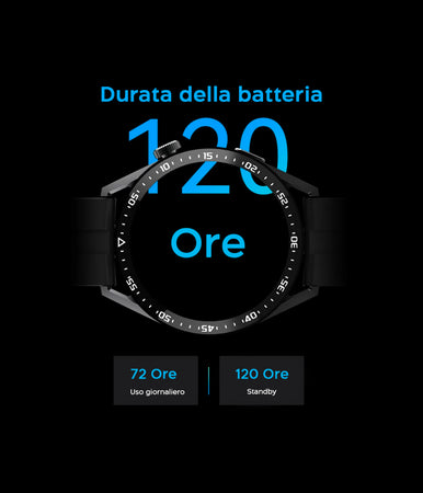 Smartwatch Hw23 Pro Per Ios E Android Bluetooth Touch Sport Fitness Salute Uomo