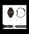 Smartwatch Hw23 Pro Per Ios E Android Bluetooth Touch Sport Fitness Salute Uomo