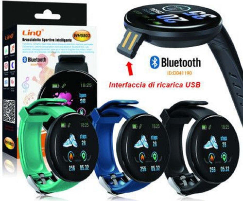 Smartwatch Orologio Bracciale Intelligente Contapassi Smart Sport Bluetooth Wh5803 Elettronica/Cellulari e accessori/Smartwatch Trade Shop italia - Napoli, Commerciovirtuoso.it