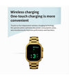 Smartwatch Orologio Intelligente 49mm Luxury Gold Watch Bt5.0 Wireless Z76 Ultra