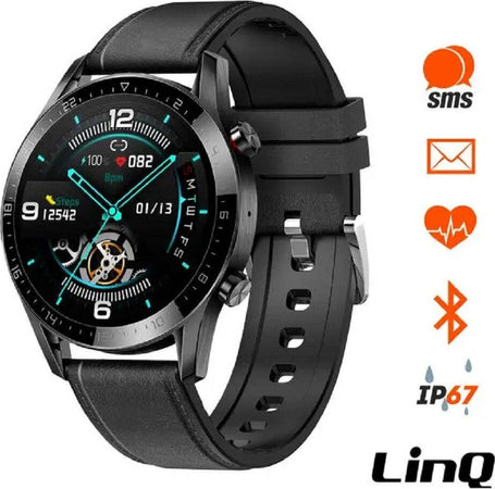 Smartwatch Orologio Intelligente Bluetooth Cinturino Pelle Smart Sport Fitness Gt05 Elettronica/Cellulari e accessori/Smartwatch Trade Shop italia - Napoli, Commerciovirtuoso.it