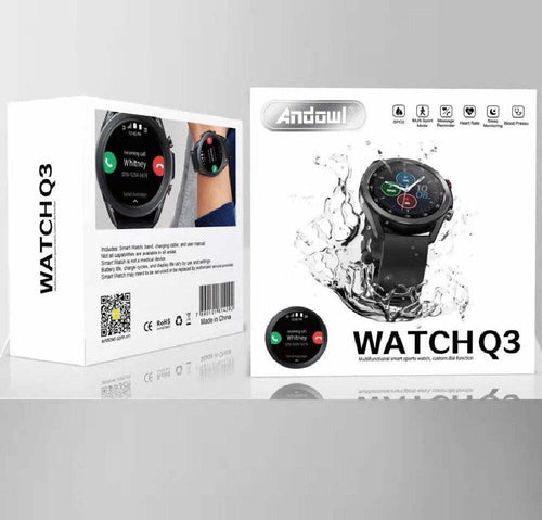 Smartwatch Orologio Intelligente Multifunzionale Q3 Watch Frequenza Cardiaca Elettronica/Cellulari e accessori/Smartwatch Trade Shop italia - Napoli, Commerciovirtuoso.it