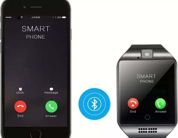 SMARTWATCH Q18 OROLOGIO TELEFONO CELLULARE BLUETOOTH SIM CARD MICRO SD PHONE Elettronica/Cellulari e accessori/Smartwatch Trade Shop italia - Napoli, Commerciovirtuoso.it