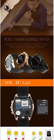 Smartwatch Round Bluetooth Pedometro Android Touch Screen Da Polso Elettronica/Cellulari e accessori/Smartwatch Trade Shop italia - Napoli, Commerciovirtuoso.it
