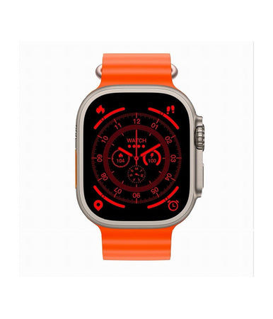 Smartwatch S9 Ultra 49 Mm Cinturino In Silicone Orologio Digitale Contapassi
