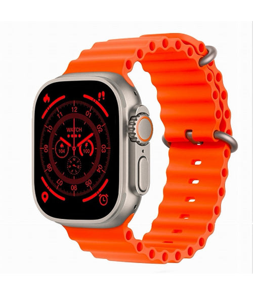 Smartwatch S9 Ultra 49 Mm Cinturino In Silicone Orologio Digitale Contapassi