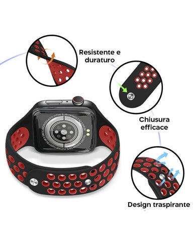 Smartwatch W26 Pro Max Impermeabile Auricolari Doppio Cinturino Fitness Sports