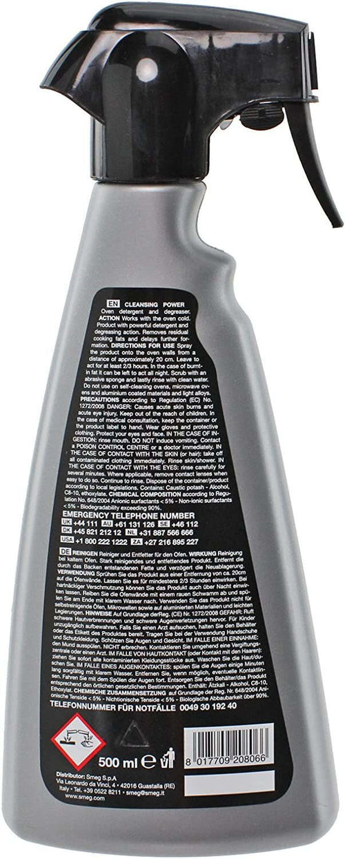 Smeg Flacone spray Pulizia Forno Originale Conf 500ML x2