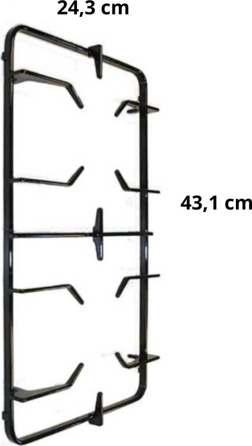 SMEG GRIGLIA 2 FUOCHI NERA LUCIDA CUCINA GAS PIANO COTTURA 43,1 X 24,3 CM Casa e cucina/Grandi elettrodomestici/Accessori e parti di ricambio/Ricambi e accessori per piani cottura/Griglie per piani cottura Rossi Ricambi - Venetico Marina, Commerciovirtuoso.it