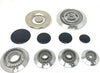 SMEG- KIT BRUCIATORI+ PIATTELLI SPARTIFIAMMA PIANO COTTURA 5 FUOCHI Casa e cucina/Utensili da cucina/Bruciatori da cucina Rossi Ricambi - Venetico Marina, Commerciovirtuoso.it