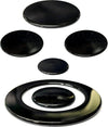 SMEG KIT PIATTELLI SPARTIFIAMMA BRUCIATORI 5 FUOCHI NERI FORNELLI CUCINA Casa e cucina/Utensili da cucina/Bruciatori da cucina Rossi Ricambi - Venetico Marina, Commerciovirtuoso.it