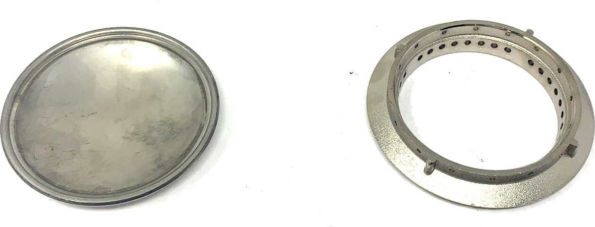 SMEG RENZO PIANO PIATTELLO SPARTIFIAMMA RAPIDO COMPLETO CUCINA GAS ORIGINALE 882410079 061050796 Casa e cucina/Utensili da cucina/Bruciatori da cucina Rossi Ricambi - Venetico Marina, Commerciovirtuoso.it