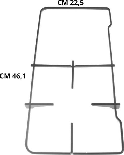 SMEG WHITE WESTINGHOUSE GRIGLIA CUCINA SMALTATA 1 FUOCO CM 46,1 X 22,5 Casa e cucina/Grandi elettrodomestici/Accessori e parti di ricambio/Ricambi e accessori per piani cottura/Griglie per piani cottura Rossi Ricambi - Venetico Marina, Commerciovirtuoso.it