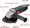 Smerigliatrice Angolare 750w Flex Frullino 125mm 6 Dischi E Manico Regolabile Fai da te/Utensili elettrici e a mano/Utensili elettrici/Smerigliatrici/Smerigliatrici angolari Trade Shop italia - Napoli, Commerciovirtuoso.it