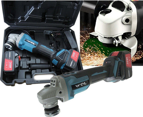 Smerigliatrice Angolare A Batteria 18v 8000rpm 6000mah 1.2nm Doppia Batteria Casa, arredamento e bricolage > Bricolage e fai da te > Elettroutensili > Smerigliatrici Trade Shop italia - Napoli, Commerciovirtuoso.it