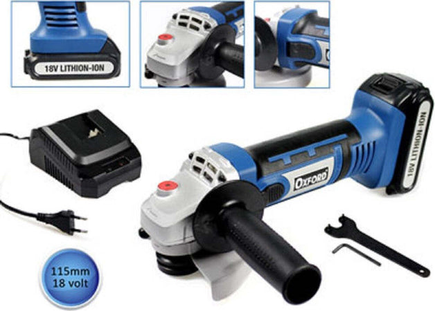 Smerigliatrice Angolare A Batteria 18v Ricaricabile A Litio Flex Disco 115 Mm Casa, arredamento e bricolage > Bricolage e fai da te > Elettroutensili > Smerigliatrici Trade Shop italia - Napoli, Commerciovirtuoso.it