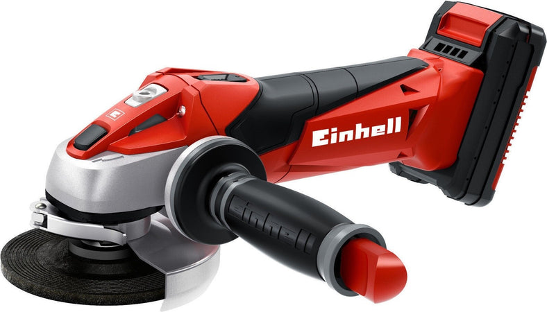 SMERIGLIATRICE ANGOLARE A BATTERIA LITIO 18V EINHELL TE-AG 18 Li KIT FLEX 115MM Fai da te/Utensili elettrici e a mano/Utensili elettrici/Smerigliatrici/Smerigliatrici angolari Trade Shop italia - Napoli, Commerciovirtuoso.it