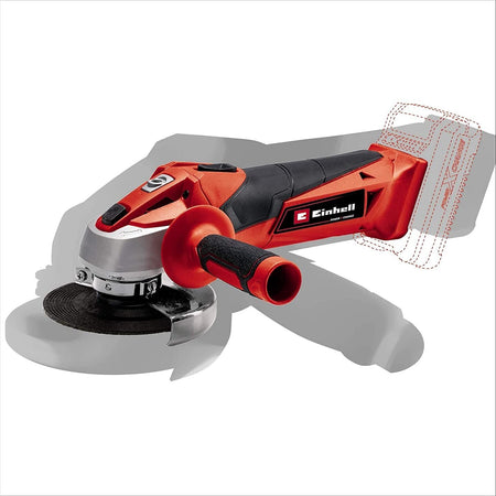 Smerigliatrice angolare a batteria TE-AG 18/115 Li con protezione all'avvio contro i sovraccarichi versatile impugnatura