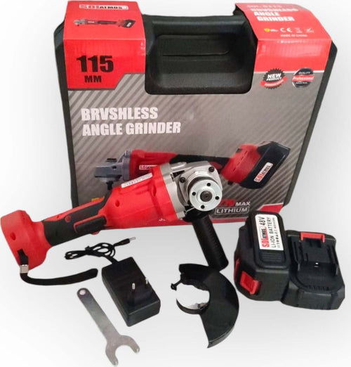 Smerigliatrice-Angolare-a-doppia-batteria-48v-4.0A-FLEX-115mm-motore-brushless