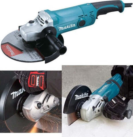 Smerigliatrice-Angolare-Makita-Flex-Ga9020-2200-Watt-Blocco-Disco-230mm-Mola