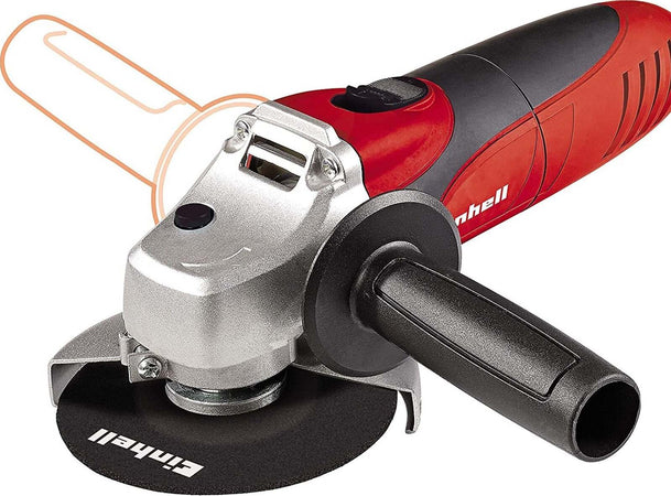 Smerigliatrice angolare TC-AG 115 con protezione del disco blocco del mandrino e chiava flangiata Fai da te/Utensili elettrici e a mano/Utensili elettrici/Smerigliatrici/Smerigliatrici diritte La Zappa - Altamura, Commerciovirtuoso.it