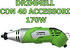Smerigliatrice Mini Trapano Fresa Drimmel Di Precisione 170w 40 Accessori Fai da te/Utensili elettrici e a mano/Utensili elettrici/Smerigliatrici/Smerigliatrici diritte Trade Shop italia - Napoli, Commerciovirtuoso.it