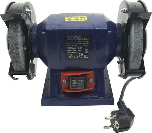 SMERIGLIATRICE MOLA DA BANCO 250W CON 2 DISCHI IN PIETRA DA 125MM PER OFFICINA  Trade Shop italia - Napoli, Commerciovirtuoso.it