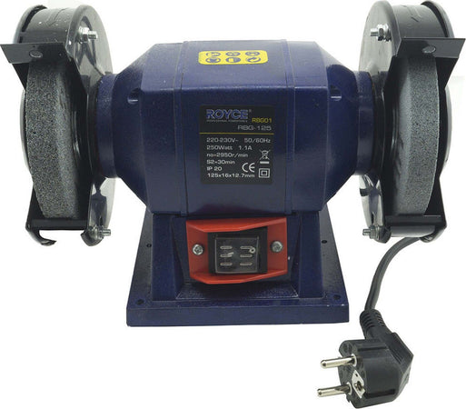 SMERIGLIATRICE MOLA DA BANCO 250W CON 2 DISCHI IN PIETRA DA 125MM PER OFFICINA  Trade Shop italia - Napoli, Commerciovirtuoso.it