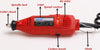 SMERIGLIATRICE TRAPANO DRIMEL MULTIPRO 180W MULTIUSO MULTIFUNZIONE ACCESSORI Fai da te/Utensili elettrici e a mano/Utensili elettrici/Smerigliatrici/Smerigliatrici diritte Trade Shop italia - Napoli, Commerciovirtuoso.it