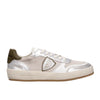 Philippe Model sneaker uomo philippe model - nice low man - argento da uomo