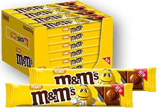 Snack 24 Pezzi M&M's Tavoletta Cioccolata Mini Arachidi, Confezione 24 Pz 34g Alimentari e cura della casa/Snack dolci e salati/Cioccolata/Assortita Non solo alimenti - Albano Laziale, Commerciovirtuoso.it