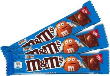 Snack 24 Pezzi M&m's Tavoletta Mini Crispy Cioccolata Mini Arachidi, Confezione 24 Pz 31g Alimentari e cura della casa/Snack dolci e salati/Cioccolata/Assortita Non solo alimenti - Albano Laziale, Commerciovirtuoso.it