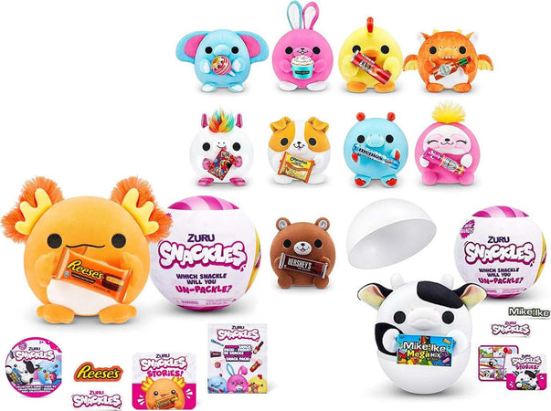 Snackles-Peluche-Squishy-piccolo-Zuru